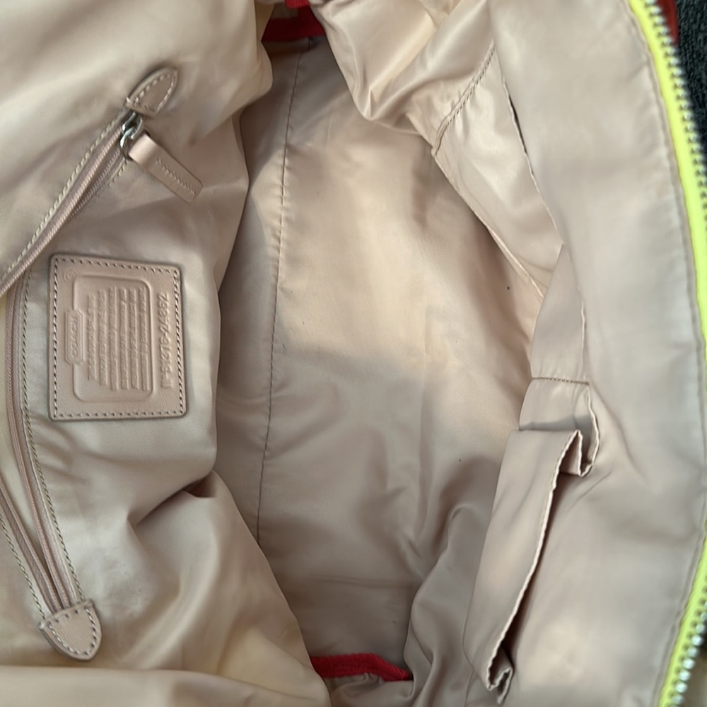 Coach Yellow Everyday Tote Bag - Picture 4 of 13